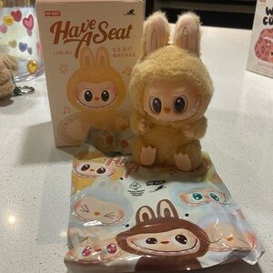 Labubu Have a Seat Vinyl Plush Baba
